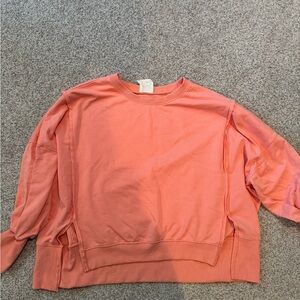Free people inspired oversized sweatshirt